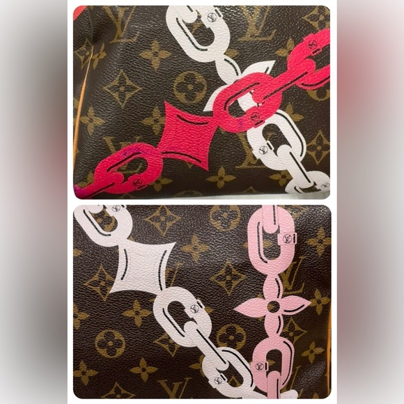 2016 Louis Vuitton Chain Flower Speedy 35 - Picture 14 of 16